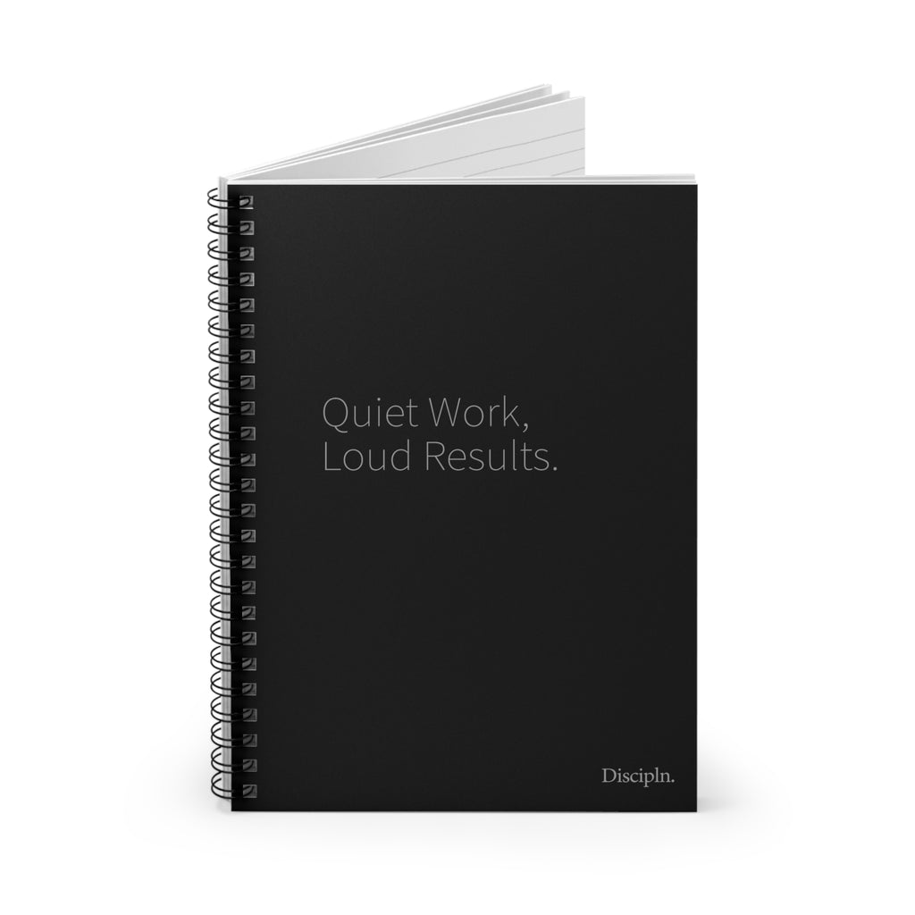 Discipln. Spiral Notebook