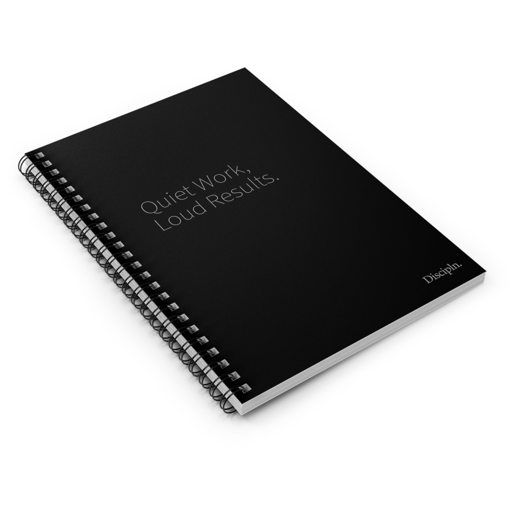 Discipln. Spiral Notebook